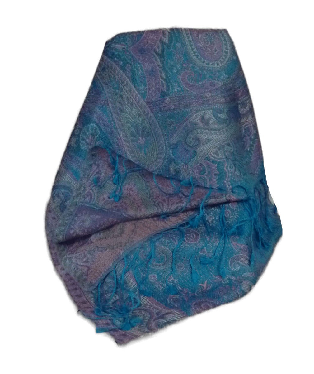 Jamawar Premium Silk Stole Pattern 3589 by Pashmina & Silk
