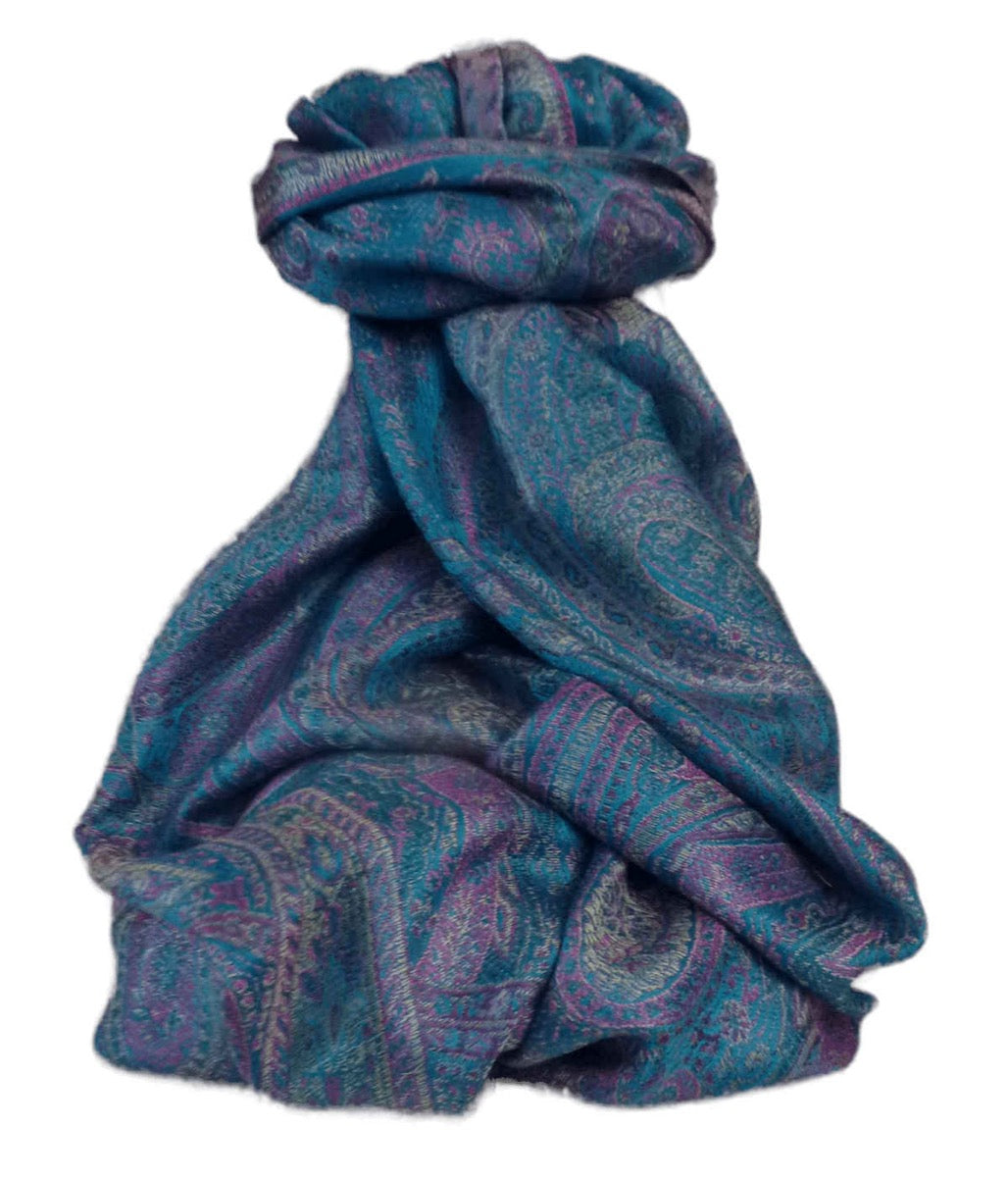 Mens Jamawar Premium Silk Scarf Pattern 5569 by Pashmina & Silk