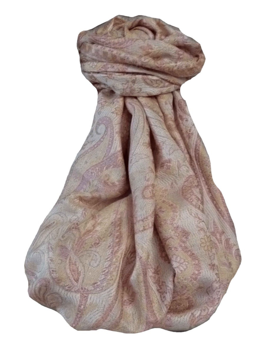 Jamawar Premium Silk Stole Pattern 4029 by Pashmina & Silk