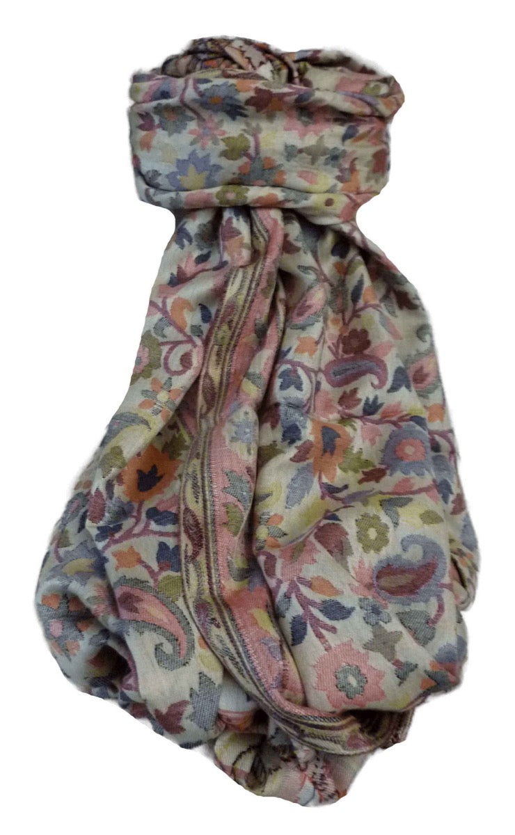 Jamawar Premium Silk Stole Pattern 4579 by Pashmina & Silk