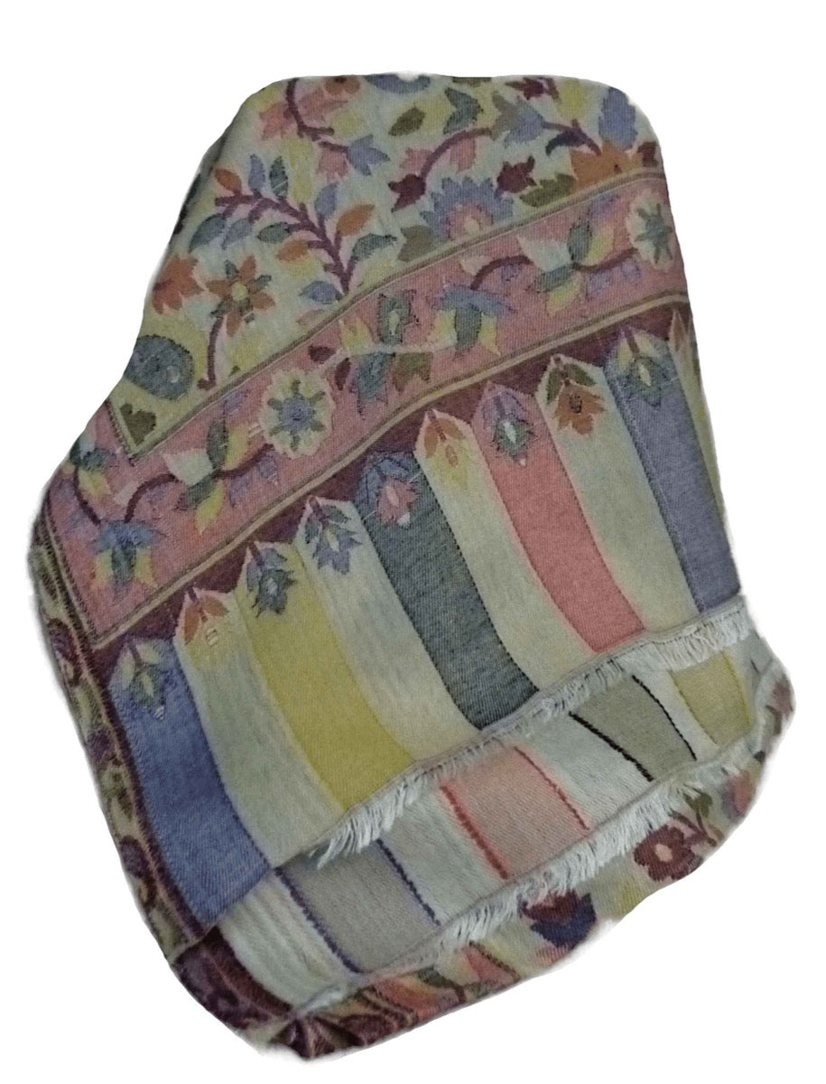 Mens Jamawar Premium Silk Scarf Pattern 6559 by Pashmina & Silk