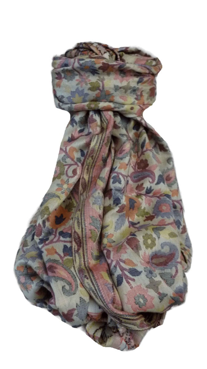 Mens Jamawar Premium Silk Scarf Pattern 6559 by Pashmina & Silk