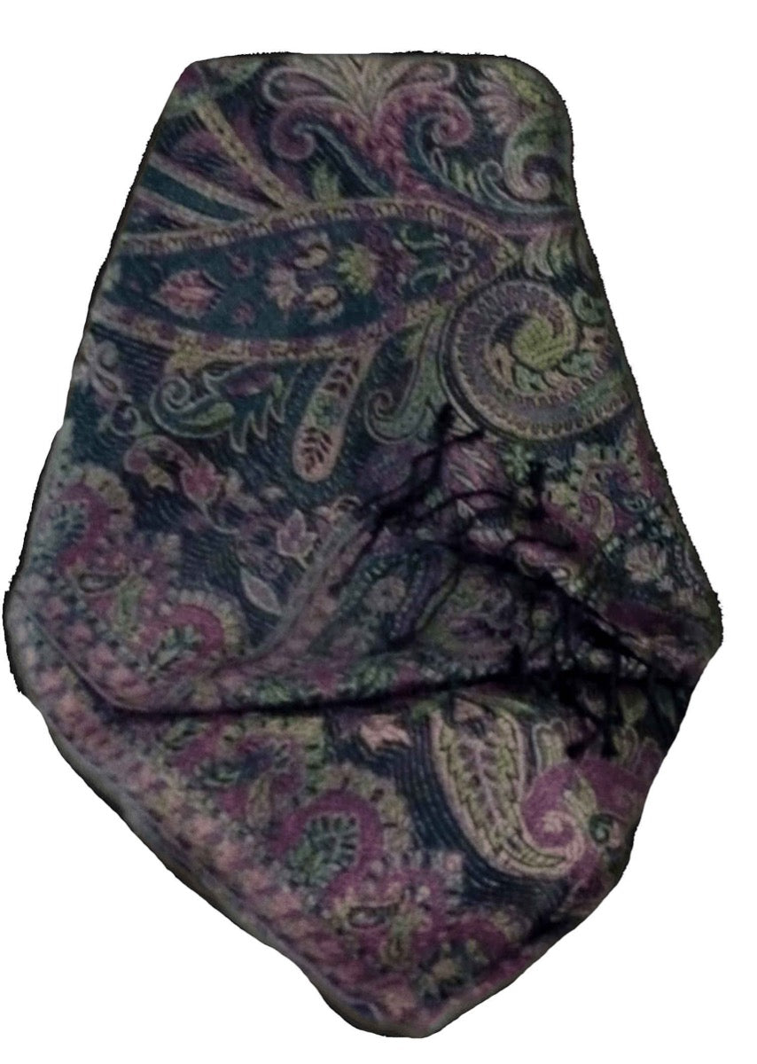 Mens Jamawar Premium Silk Scarf Pattern 6689 by Pashmina & Silk