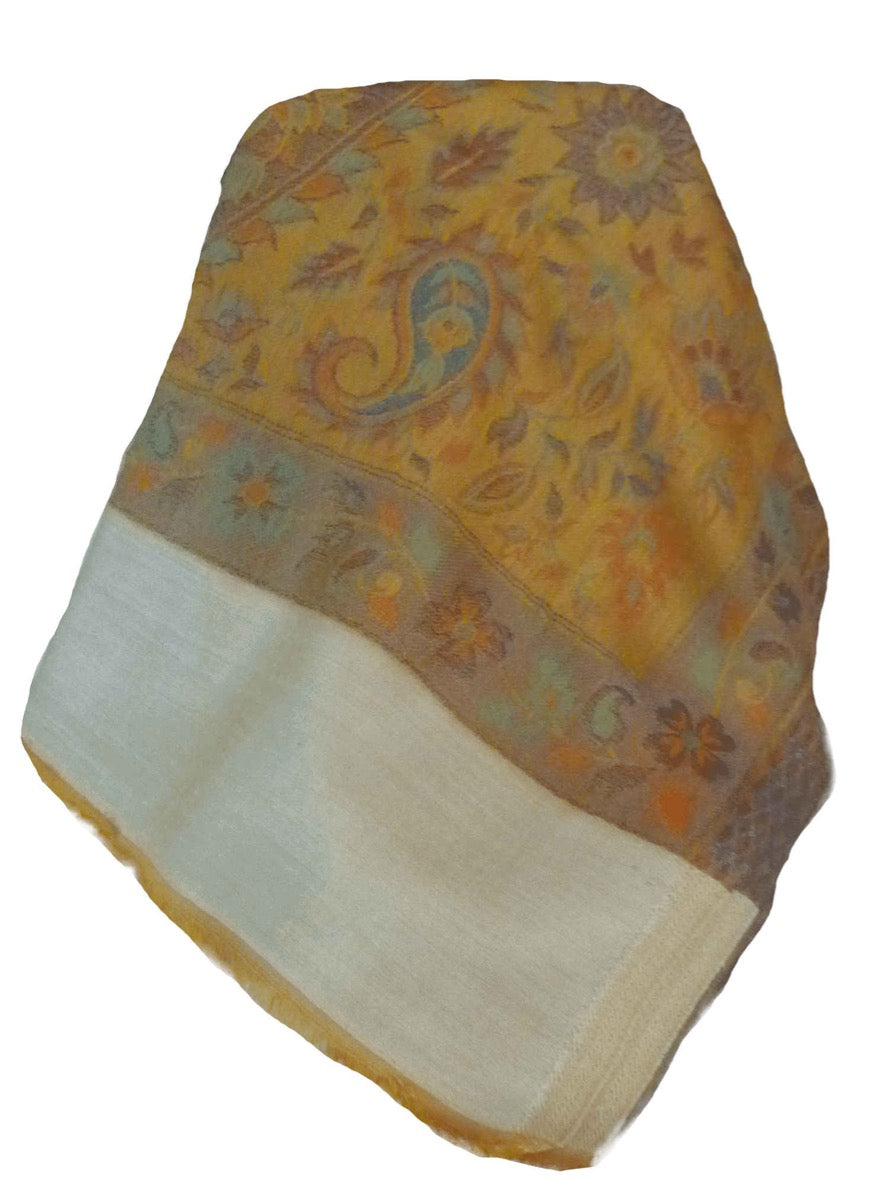Jamawar Premium Silk Stole Pattern 4739 by Pashmina & Silk