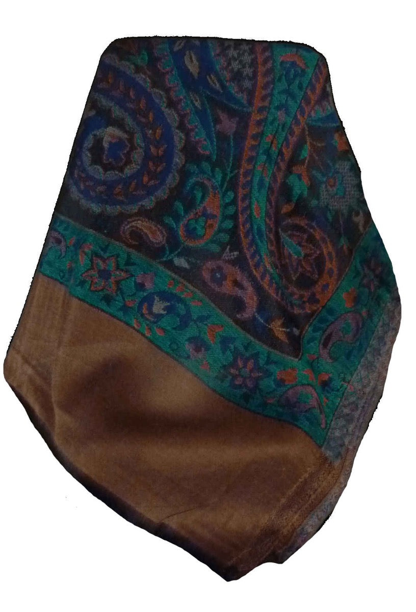 Jamawar Premium Silk Stole Pattern 4869 by Pashmina & Silk