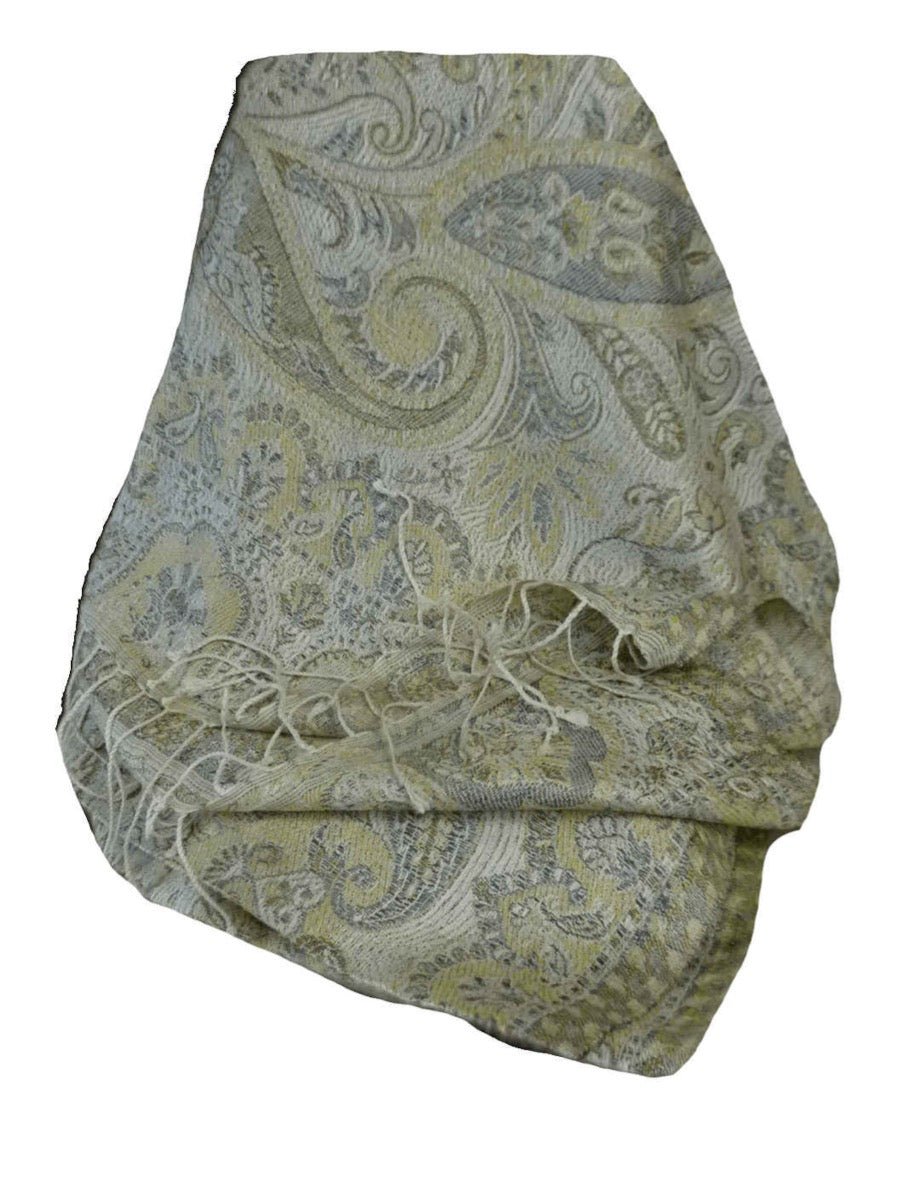 Mens Jamawar Premium Silk Scarf Pattern 6979 by Pashmina & Silk