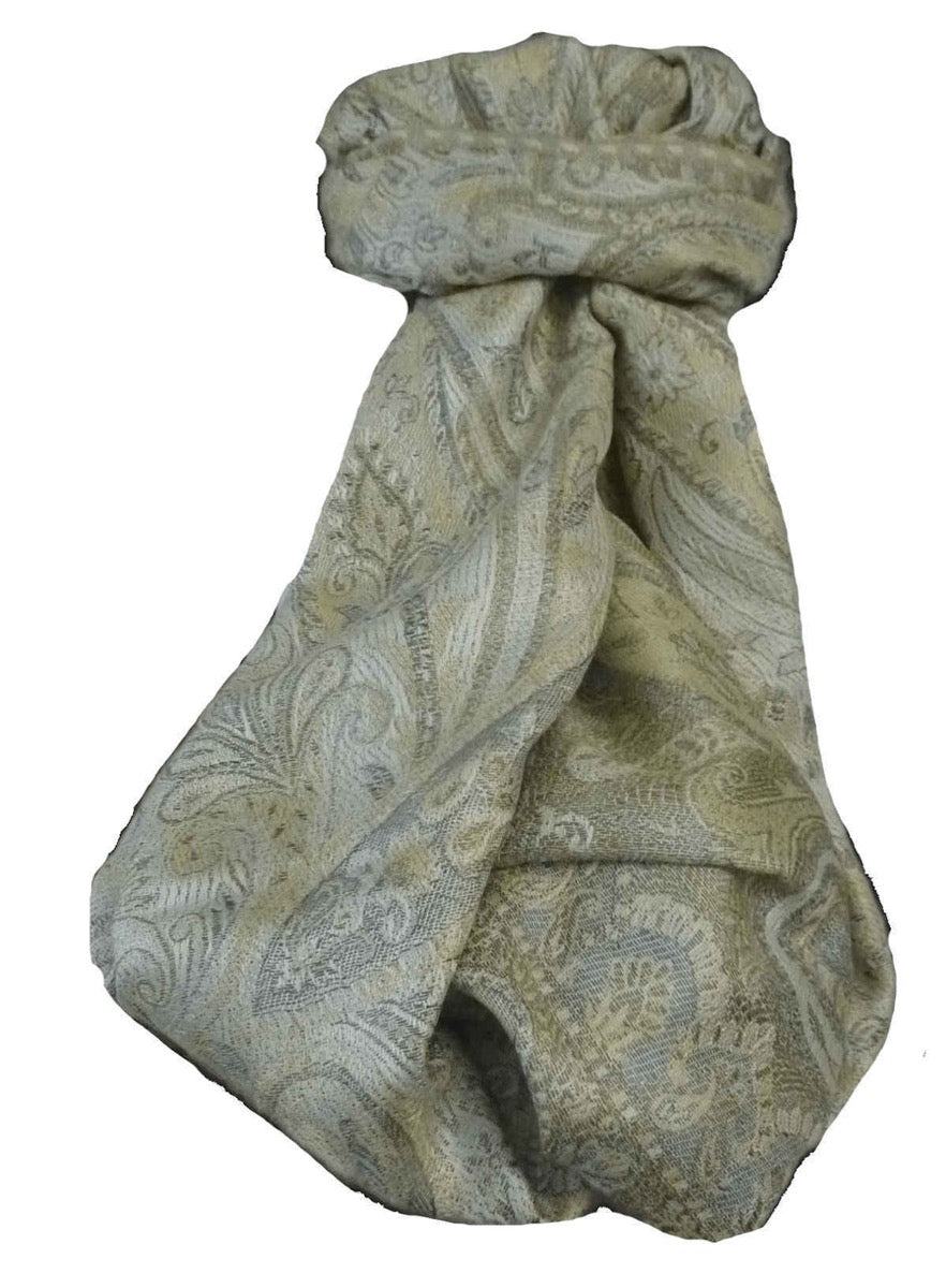 Mens Jamawar Premium Silk Scarf Pattern 6979 by Pashmina & Silk