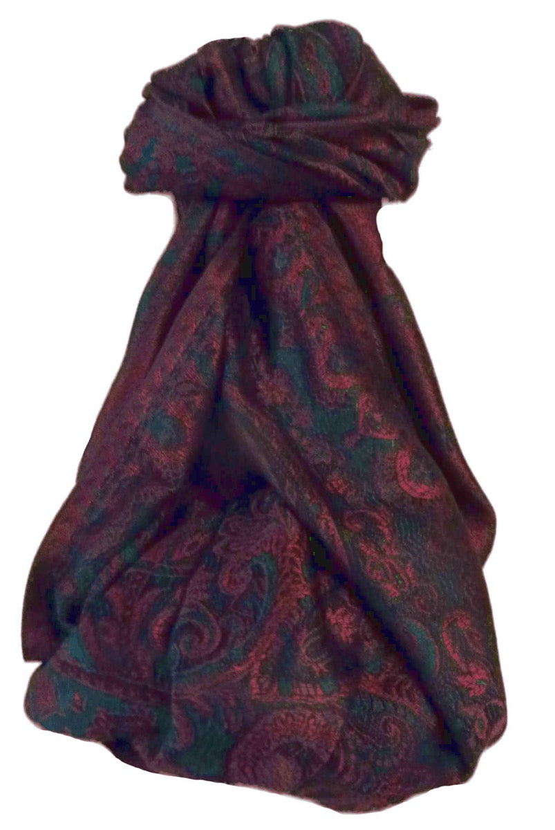 Jamawar Premium Silk Stole Pattern 5019 by Pashmina & Silk