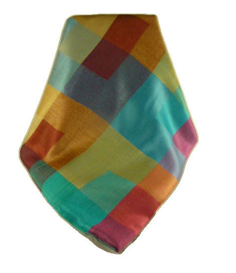 Mens Premium Silk Check Stole 7219 by Pashmina & Silk