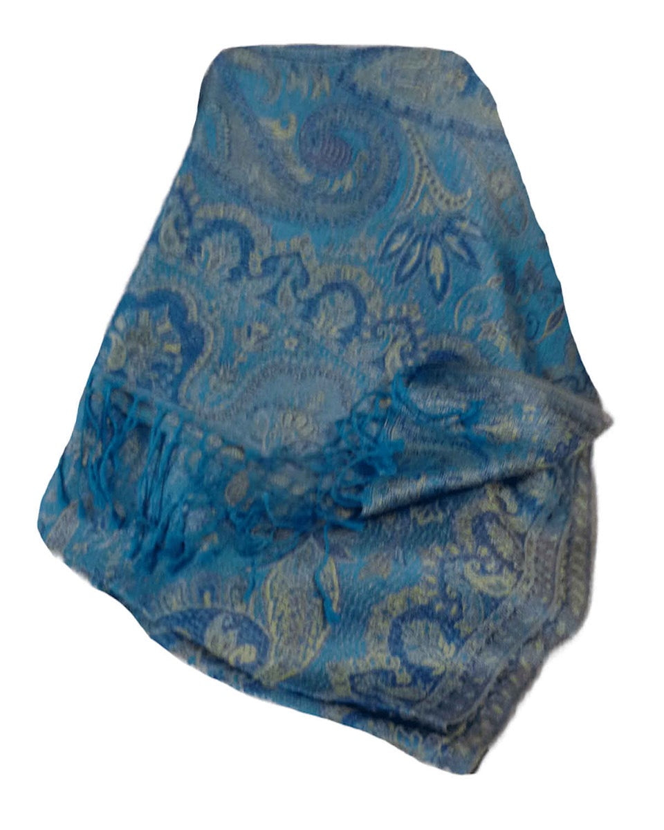Jamawar Premium Silk Stole Pattern 5439 by Pashmina & Silk