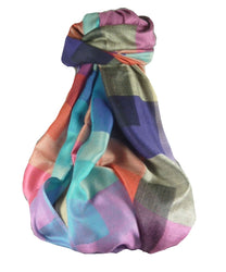 Premium Silk Check Stole 5649 by Pashmina & Silk