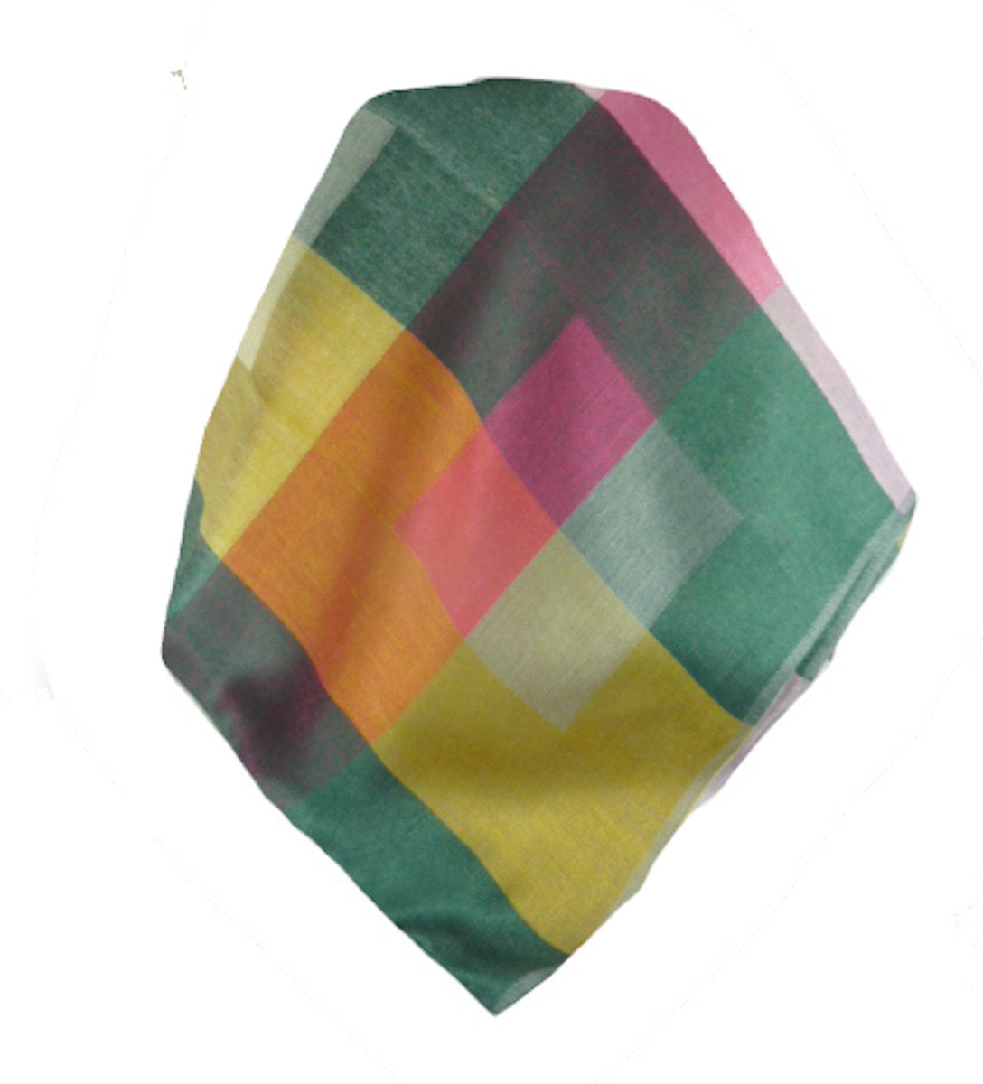 Mens Premium Silk Check Stole 8209 by Pashmina & Silk