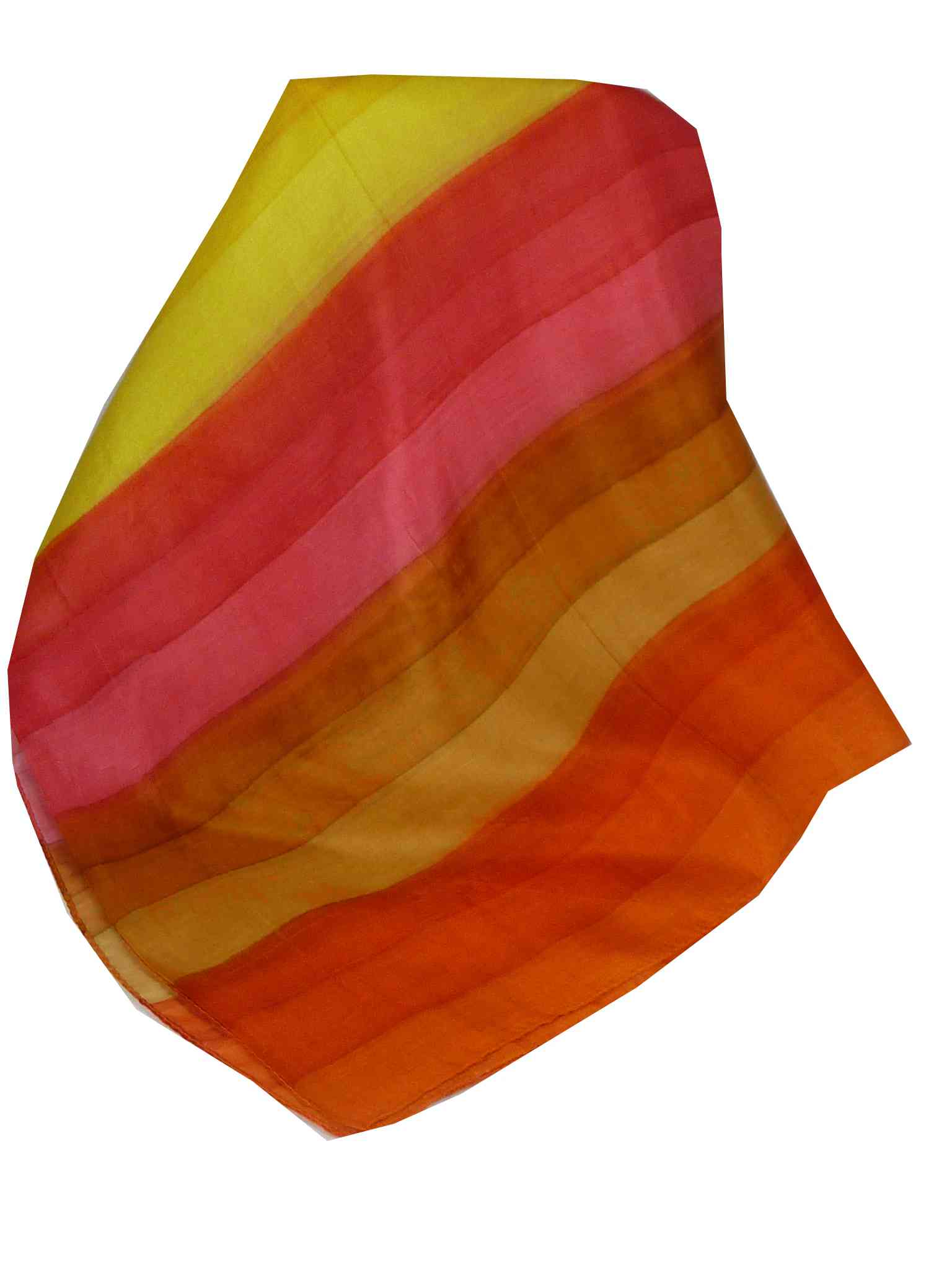 Sciarpa Lunga di Seta di Gelso Traditional Rainbow Tagore da Pashmina & Silk