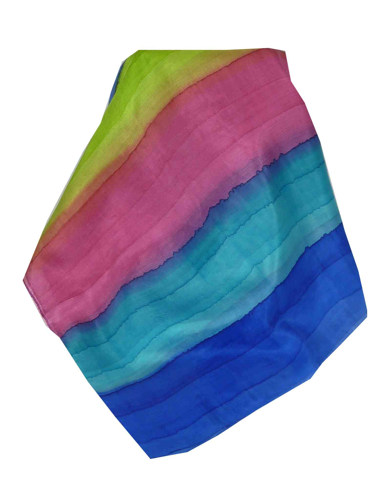 Sciarpa Lunga di Seta di Gelso Traditional Rainbow Sen da Pashmina & Silk