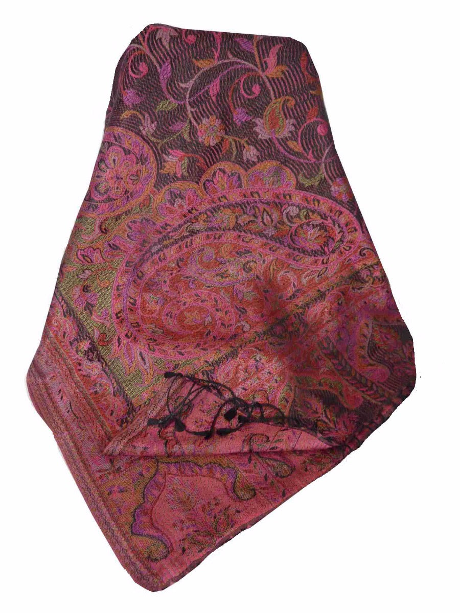 Für Männer Jamawar Stola Premium Seide 6719 von Pashmina & Silk