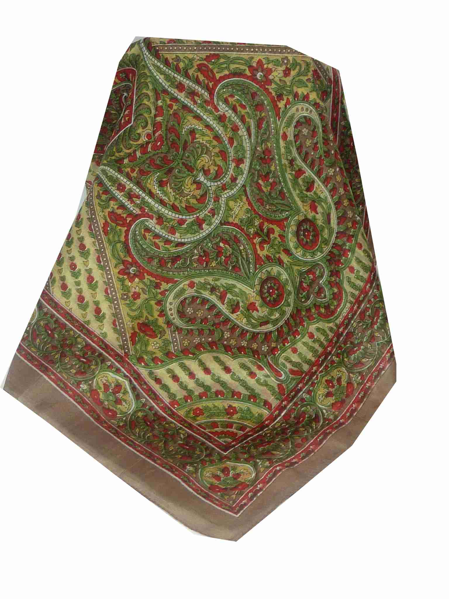 Mulberry Silk Traditional Long Scarf Lexi Caramel by Pashmina & Silk