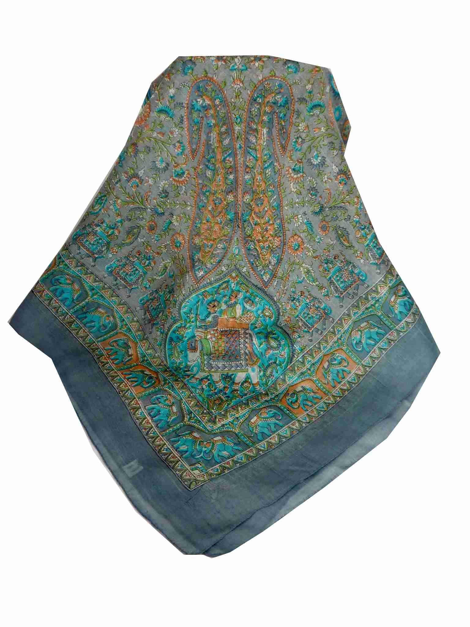 Echarpe Traditional Soie de Mûrier Donya Pearl de Pashmina & Silk 