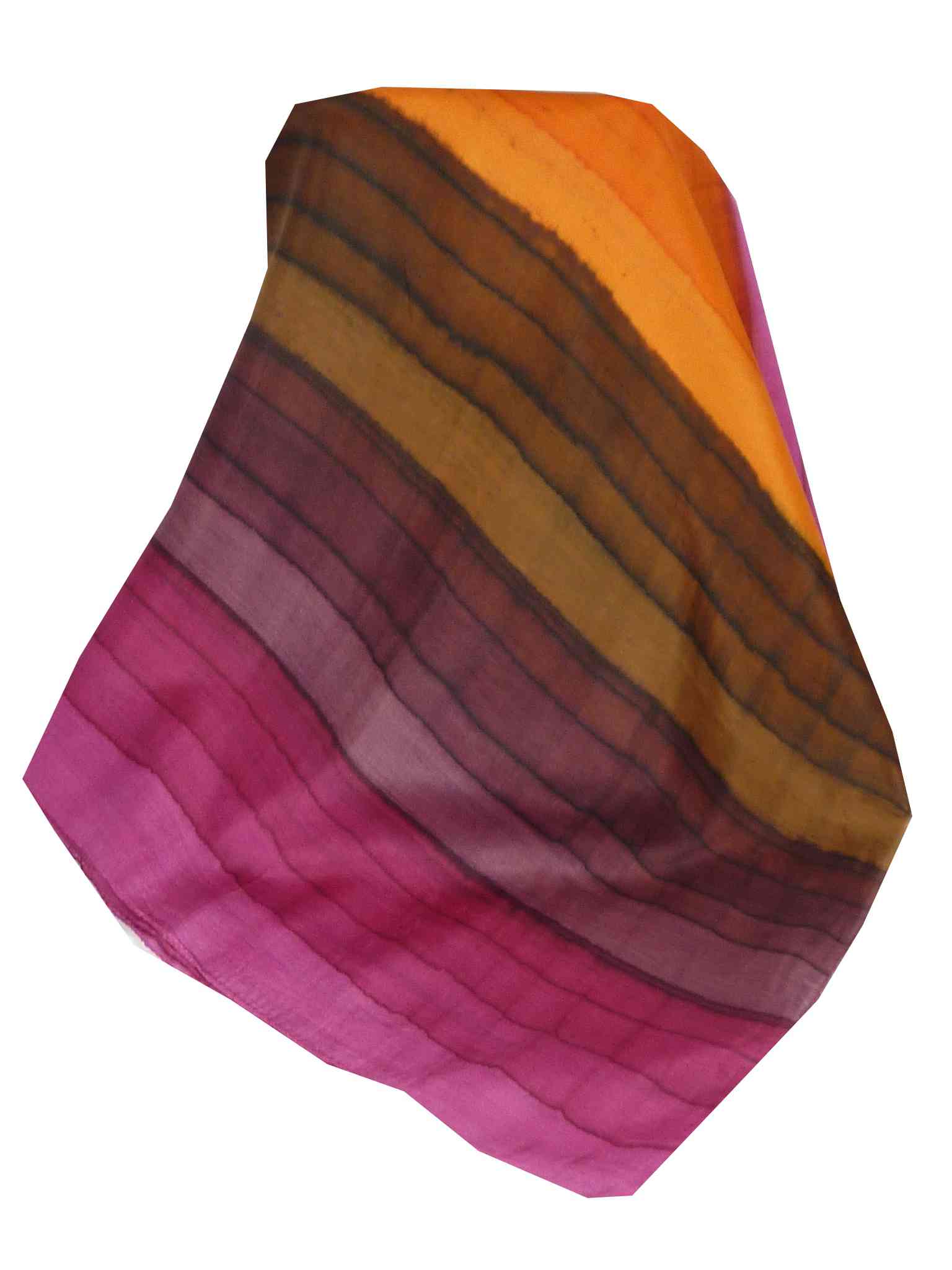 Sciarpa Lunga di Seta di Gelso Traditional Rainbow Mukherjee da Pashmina & Silk