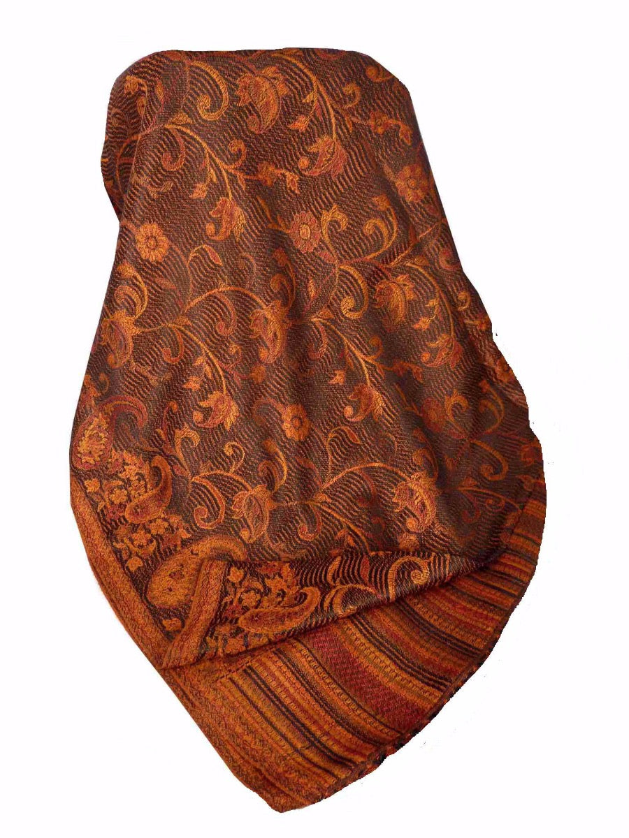 Für Männer Jamawar Stola Premium Seide 3749 von Pashmina & Silk