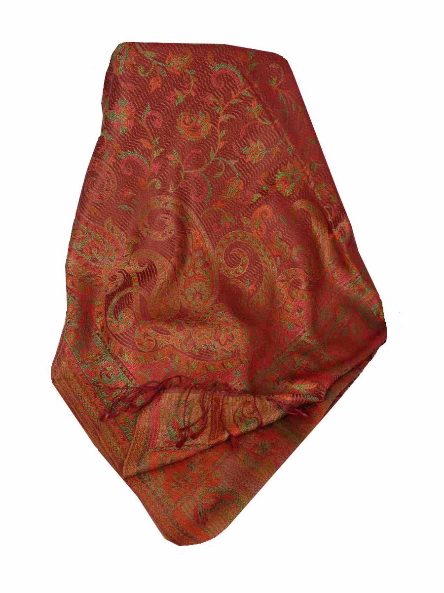 Für Männer Jamawar Stola Premium Seide 5859 von Pashmina & Silk