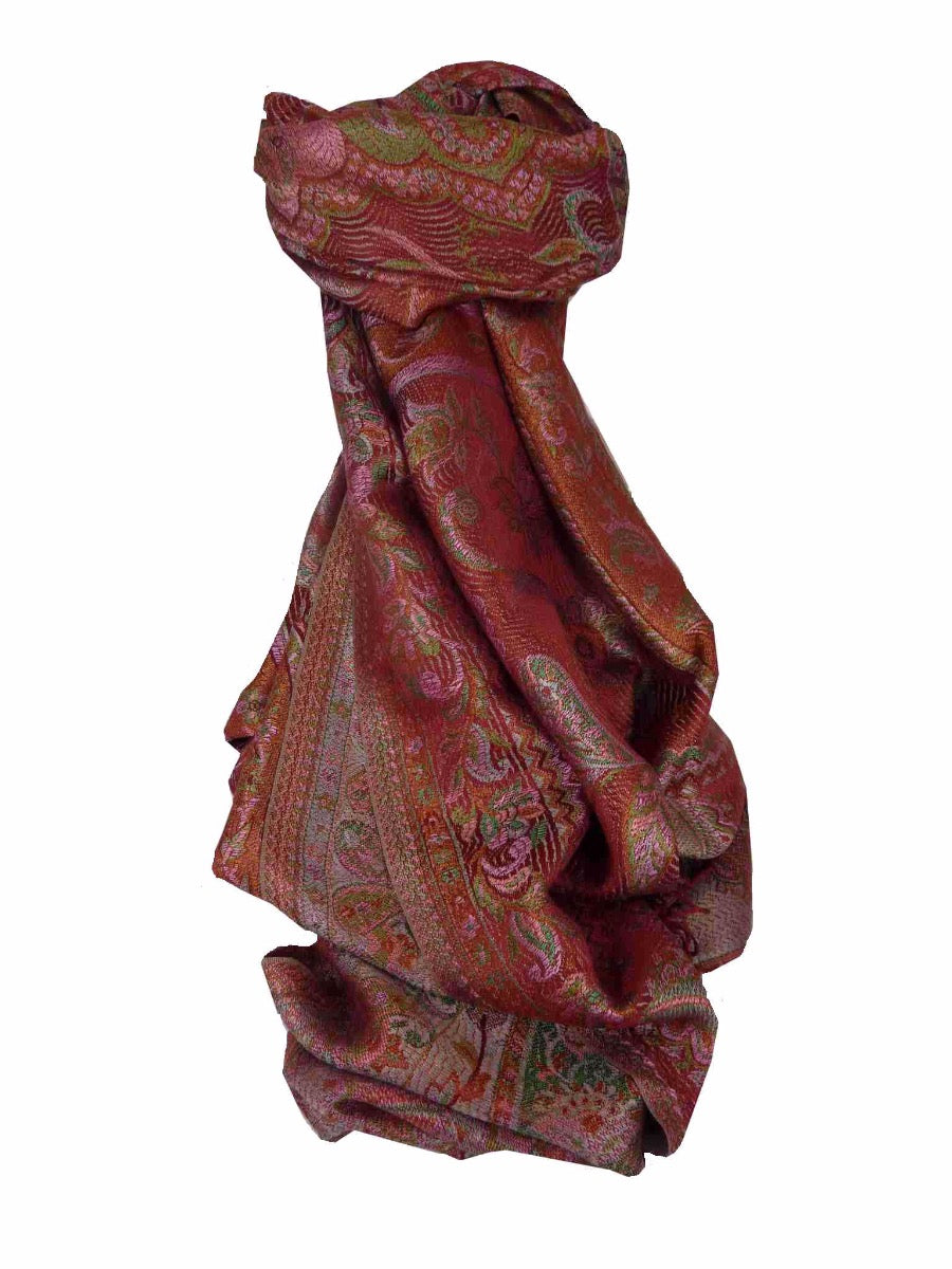 Für Männer Jamawar Stola Premium Seide 6269 von Pashmina & Silk