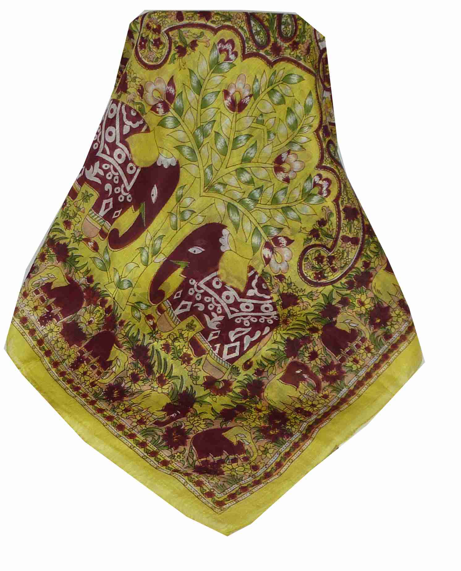 Tradizionale Sciarpa Longa di Seta Nam Gold di Pashmina & Silk