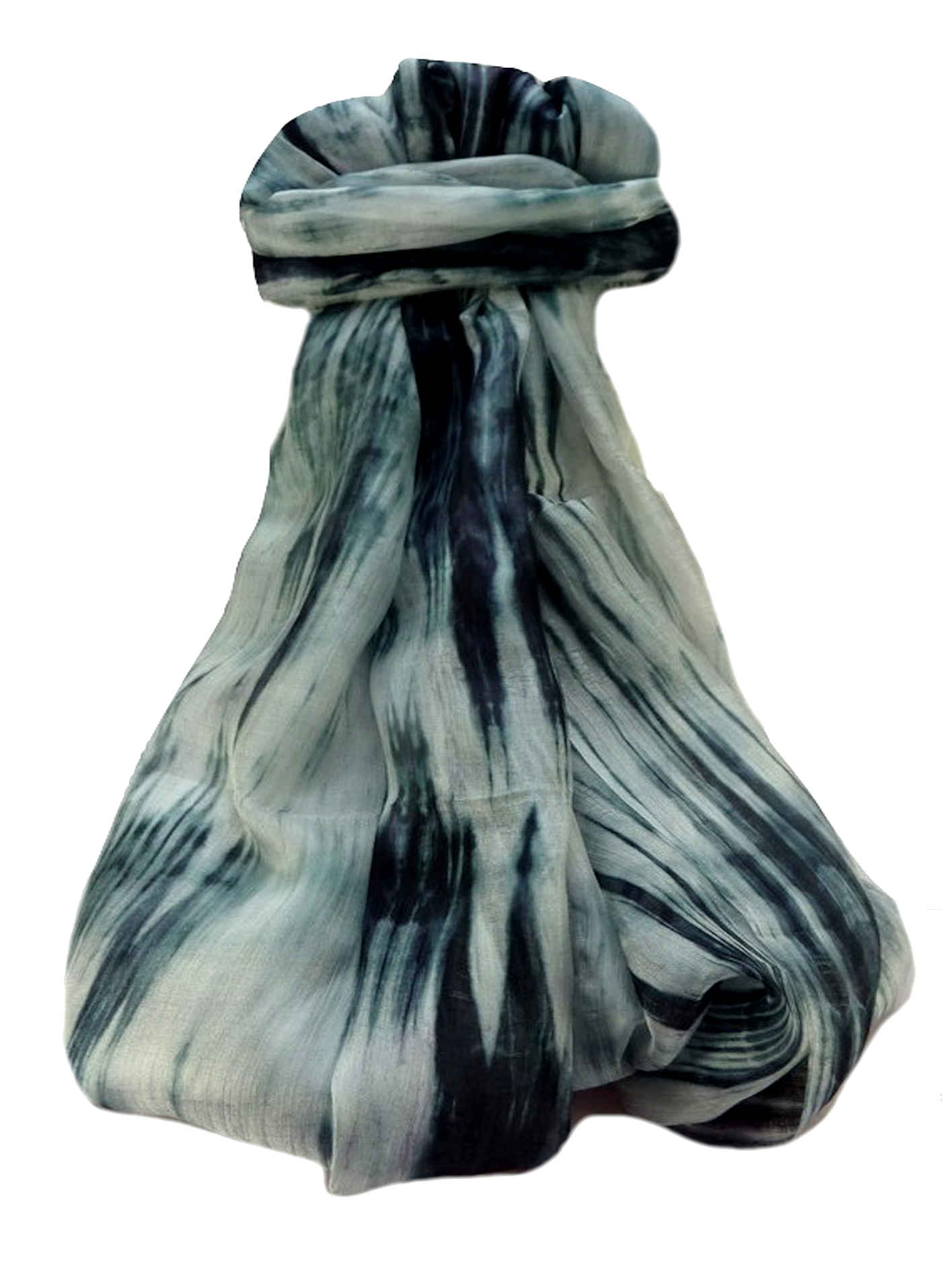 Vietnamese Pure Silk Long Scarf Lai-Chau Pearl by Pashmina & Silk