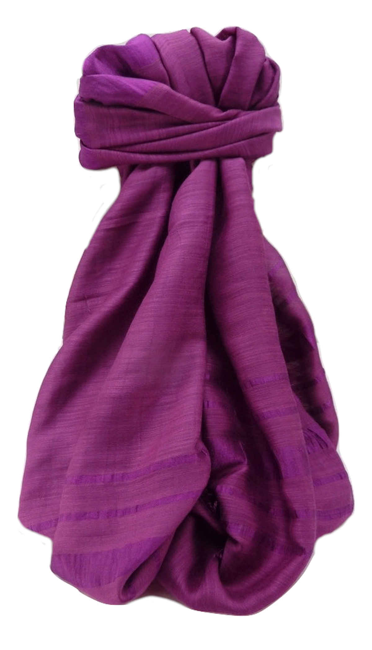 Vietnamese  Pure Silk Long Scarf Yen-The Carnation by Pashmina & Silk