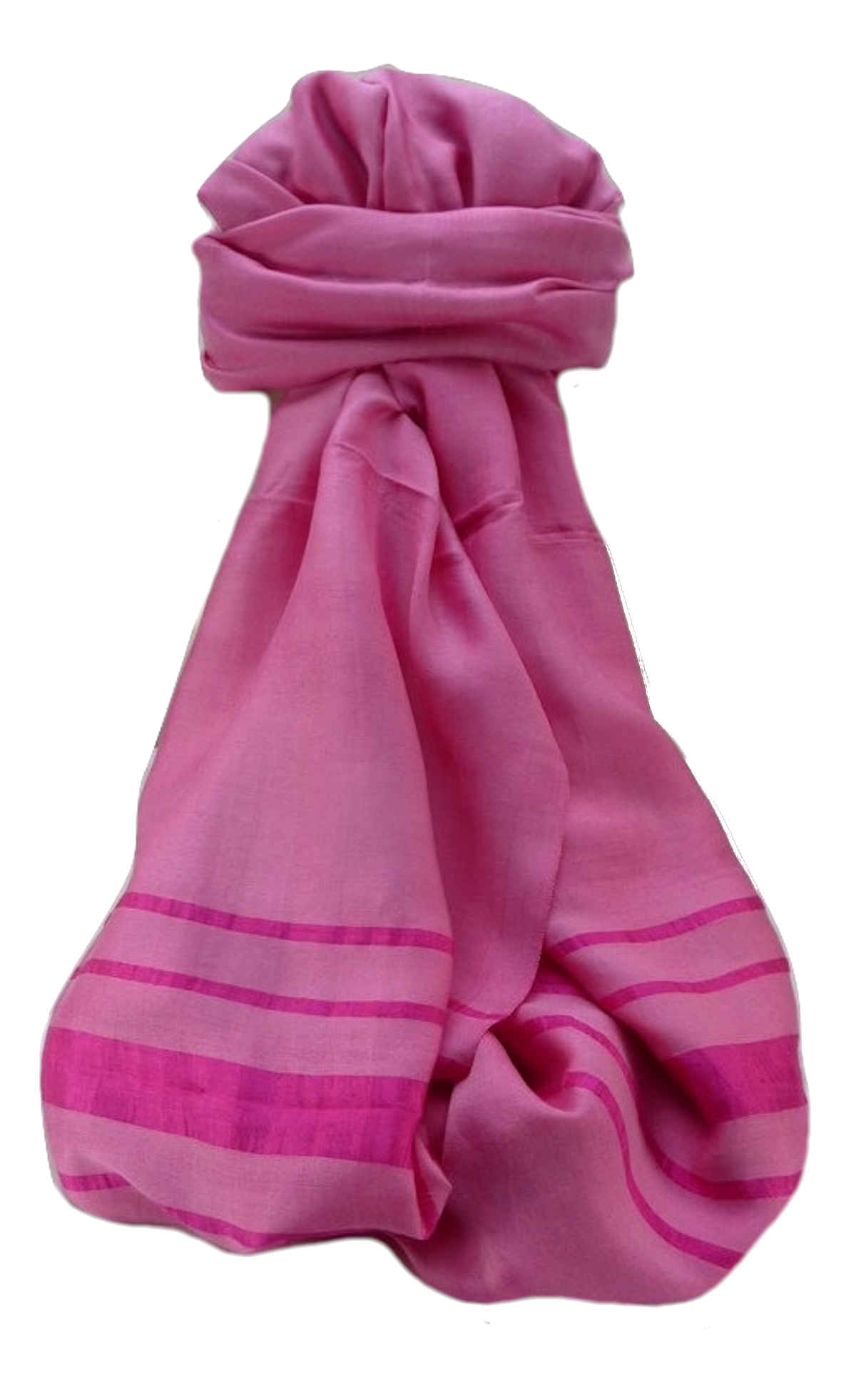 Vietnamese  Pure Silk Long Scarf Yen-The Cherry by Pashmina & Silk