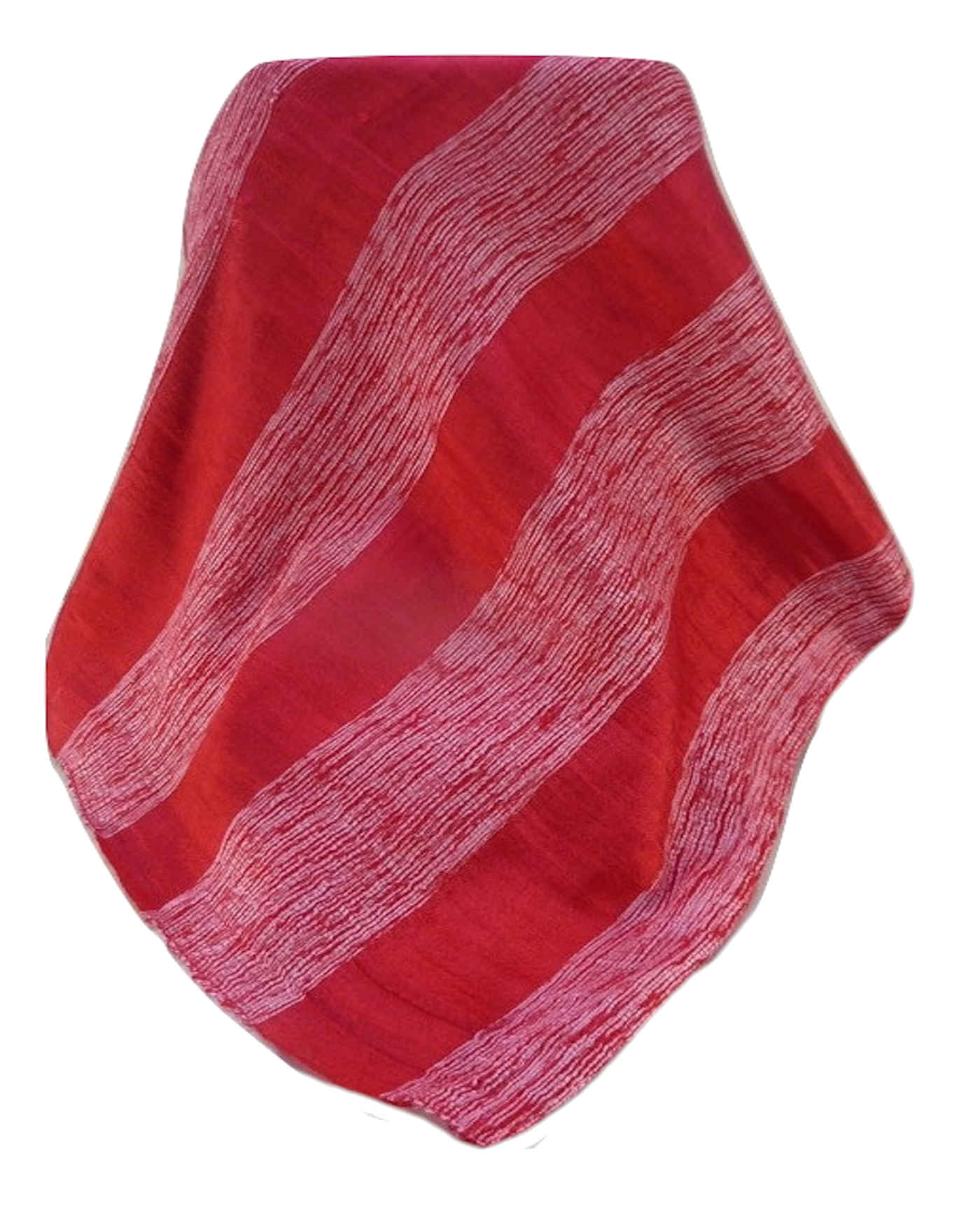 Vietnamese Pure Silk Long Scarf Van-Canh Ruby by Pashmina & Silk