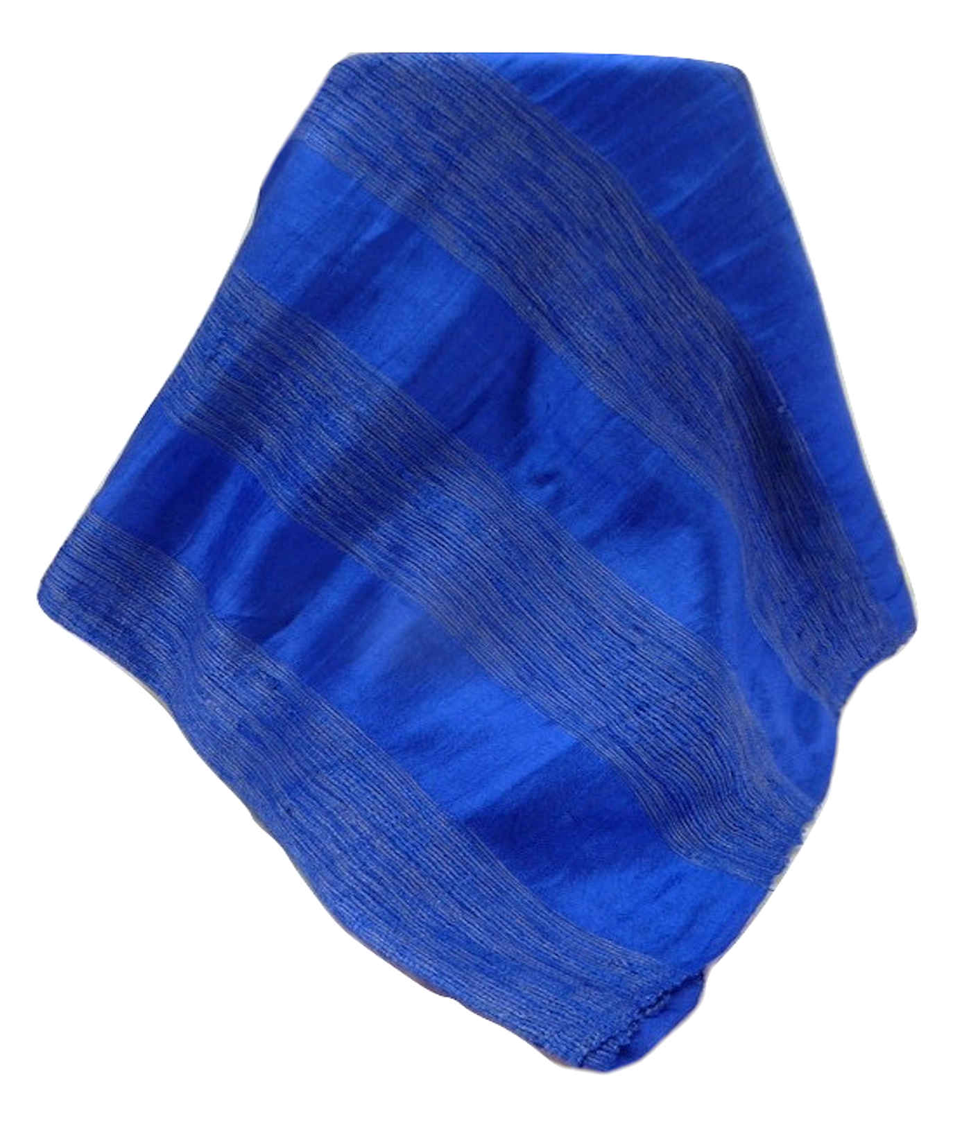 Vietnamese Pure Silk Long Scarf Van-Canh Sapphire by Pashmina & Silk