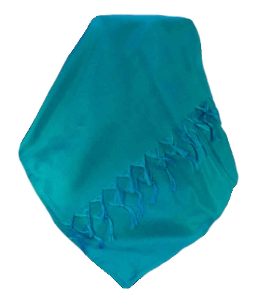 Varanasi Sciarpa di Seta Heritage Amnta Blue 