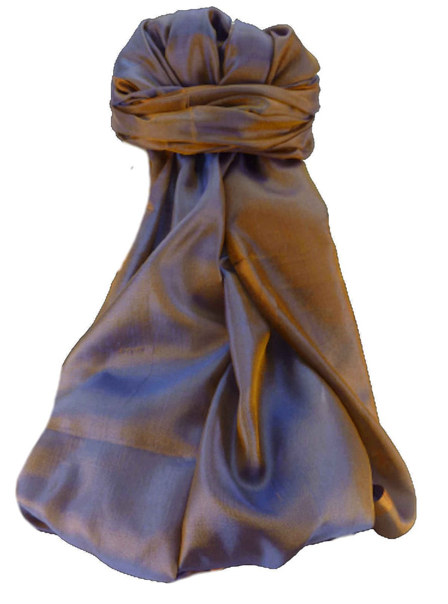 Varanasi Sciarpa di Seta Heritage Arati Yellow