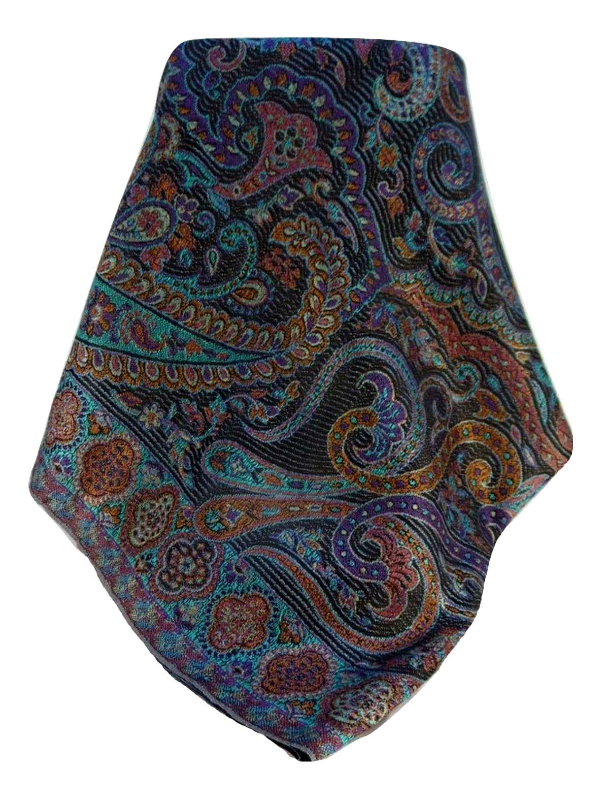 Mens Jamawar Premium Silk Scarf Pattern 8079 by Pashmina & Silk