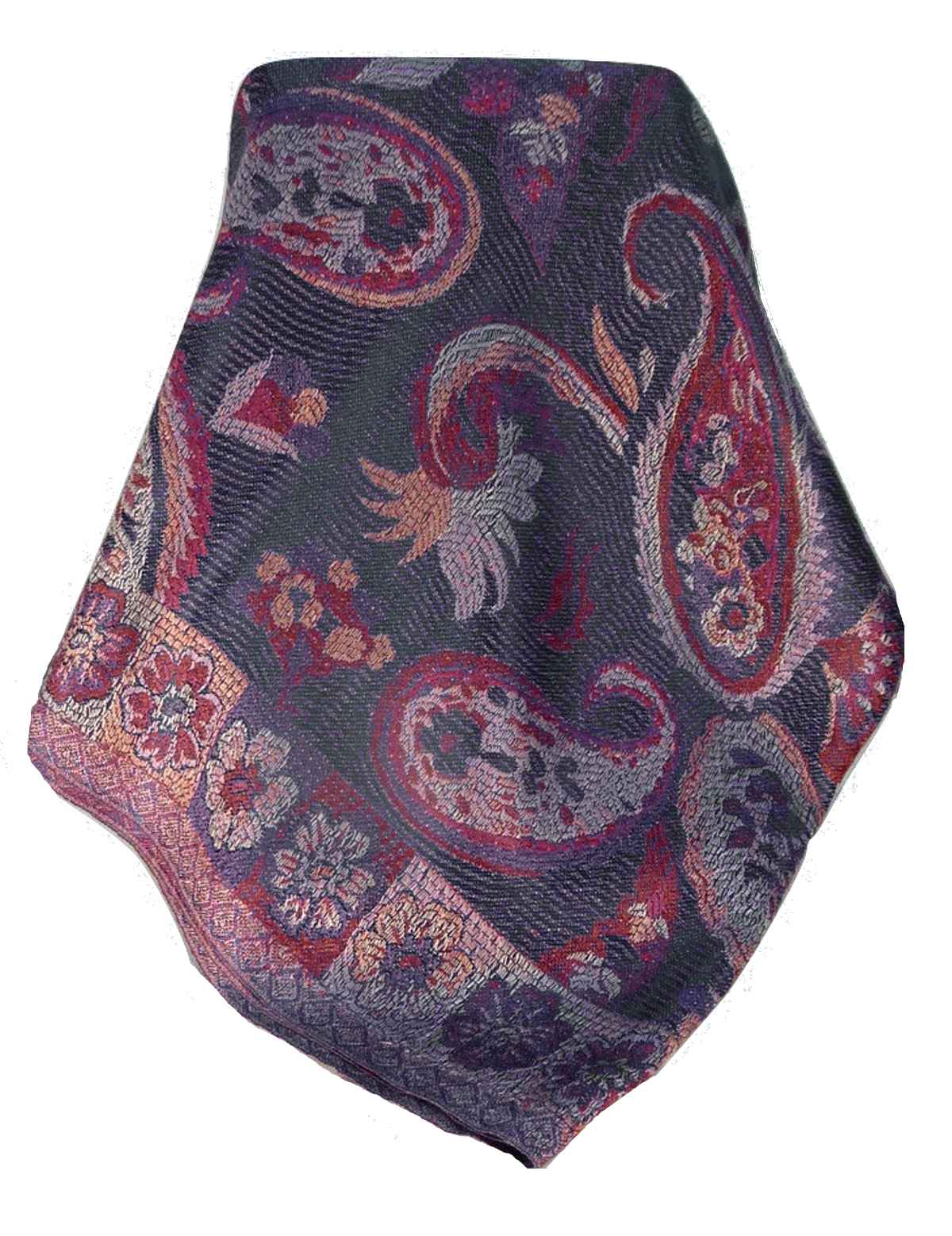Mens Jamawar Premium Silk Scarf Pattern 9489 by Pashmina & Silk