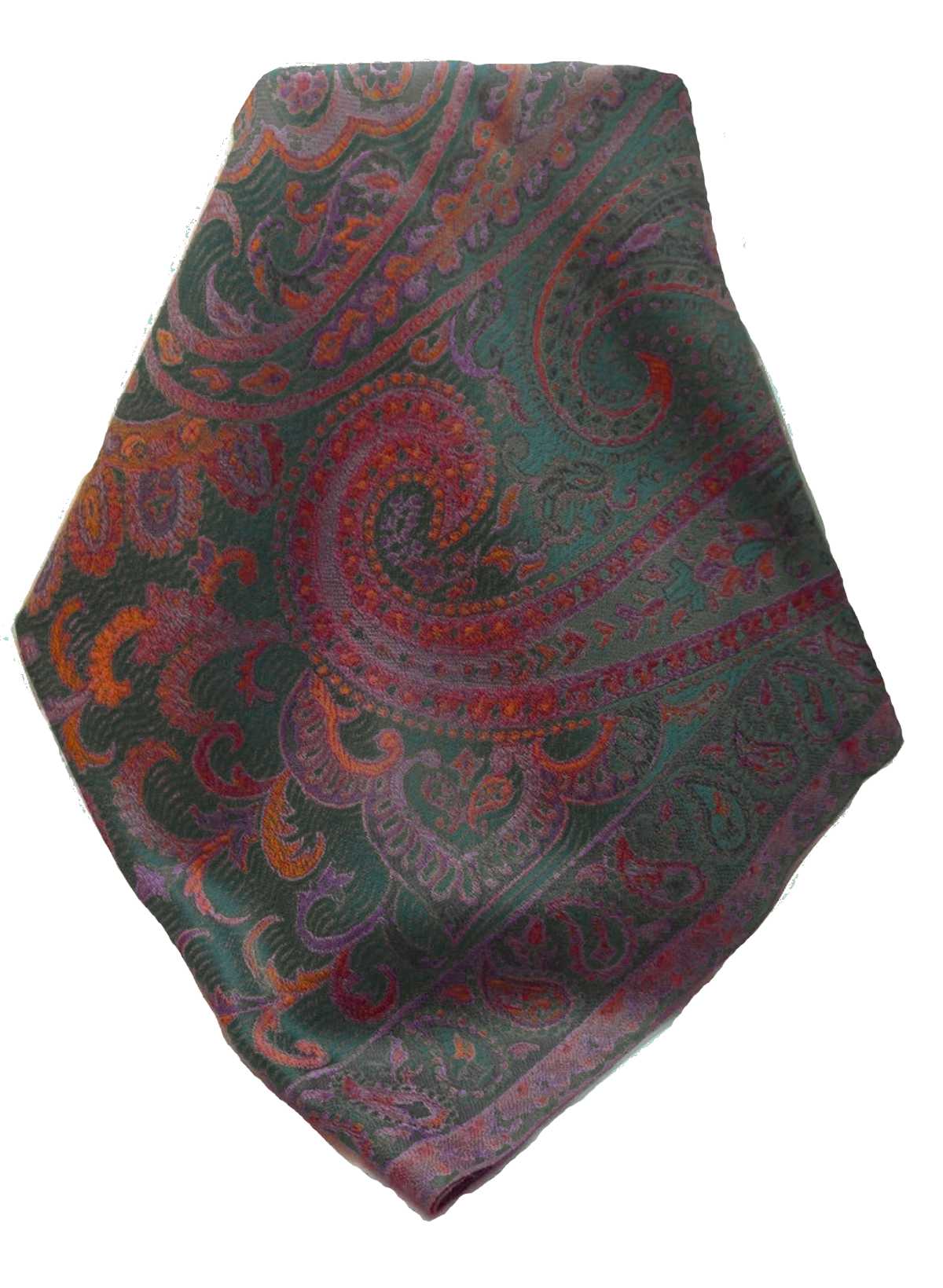 Mens Jamawar Premium Silk Scarf Pattern 9809 by Pashmina & Silk