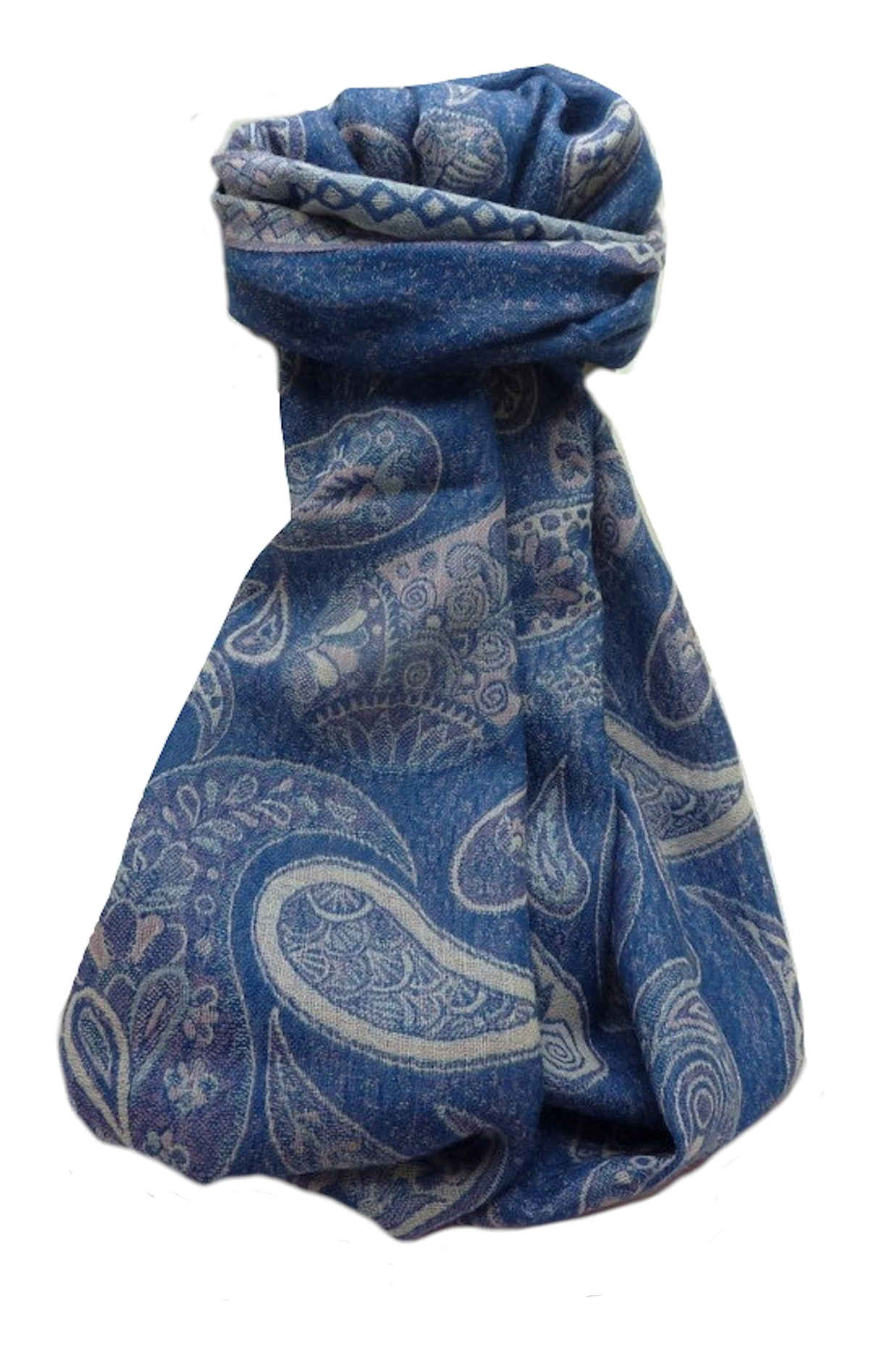 Für Männer Muffler Tuch 0049 Fein Pashmina Wolle von Pashmina & Silk