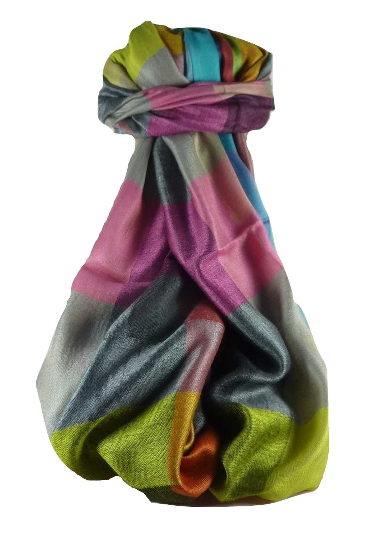 Premium Silk Contemporary Stole 1099 GIFT BOX WRAPPED by Pashmina & Silk
