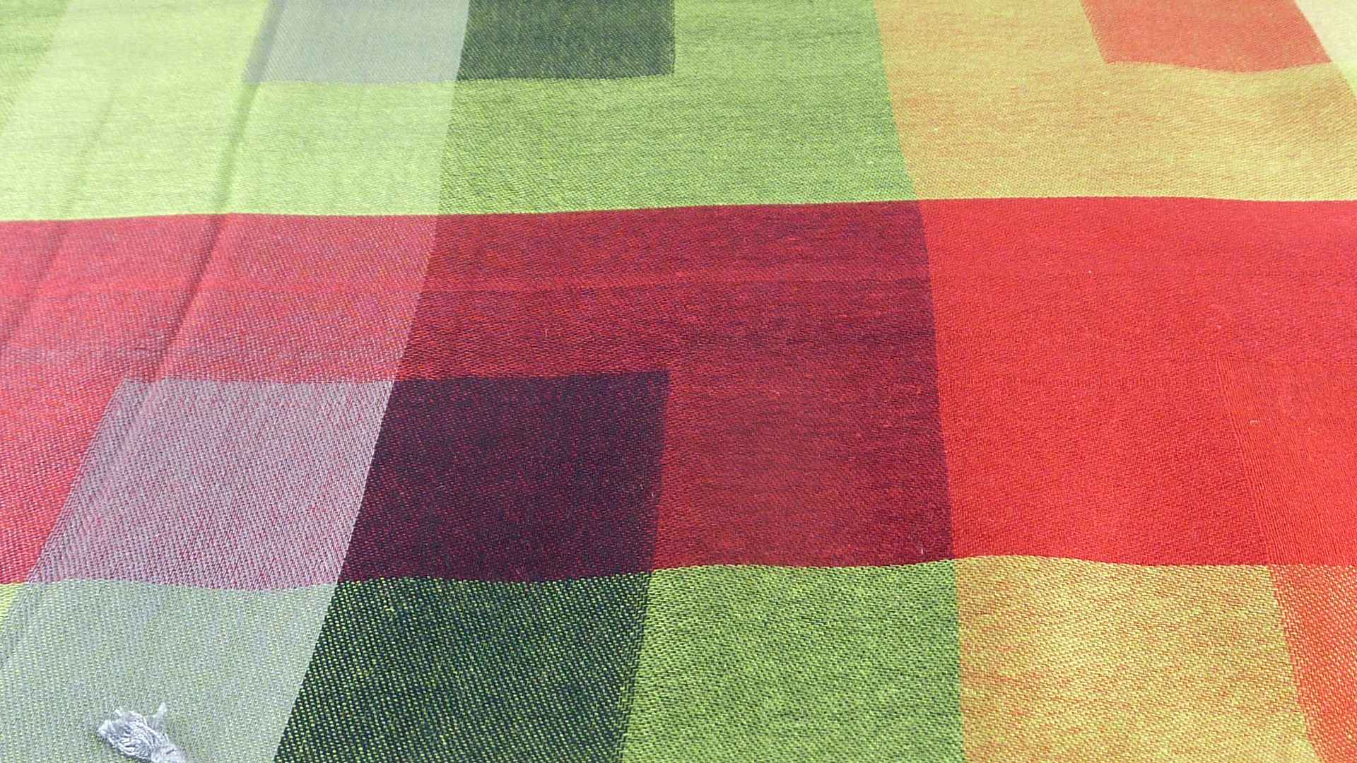 Mens Premium Silk Check Stole 4379 by Pashmina & Silk