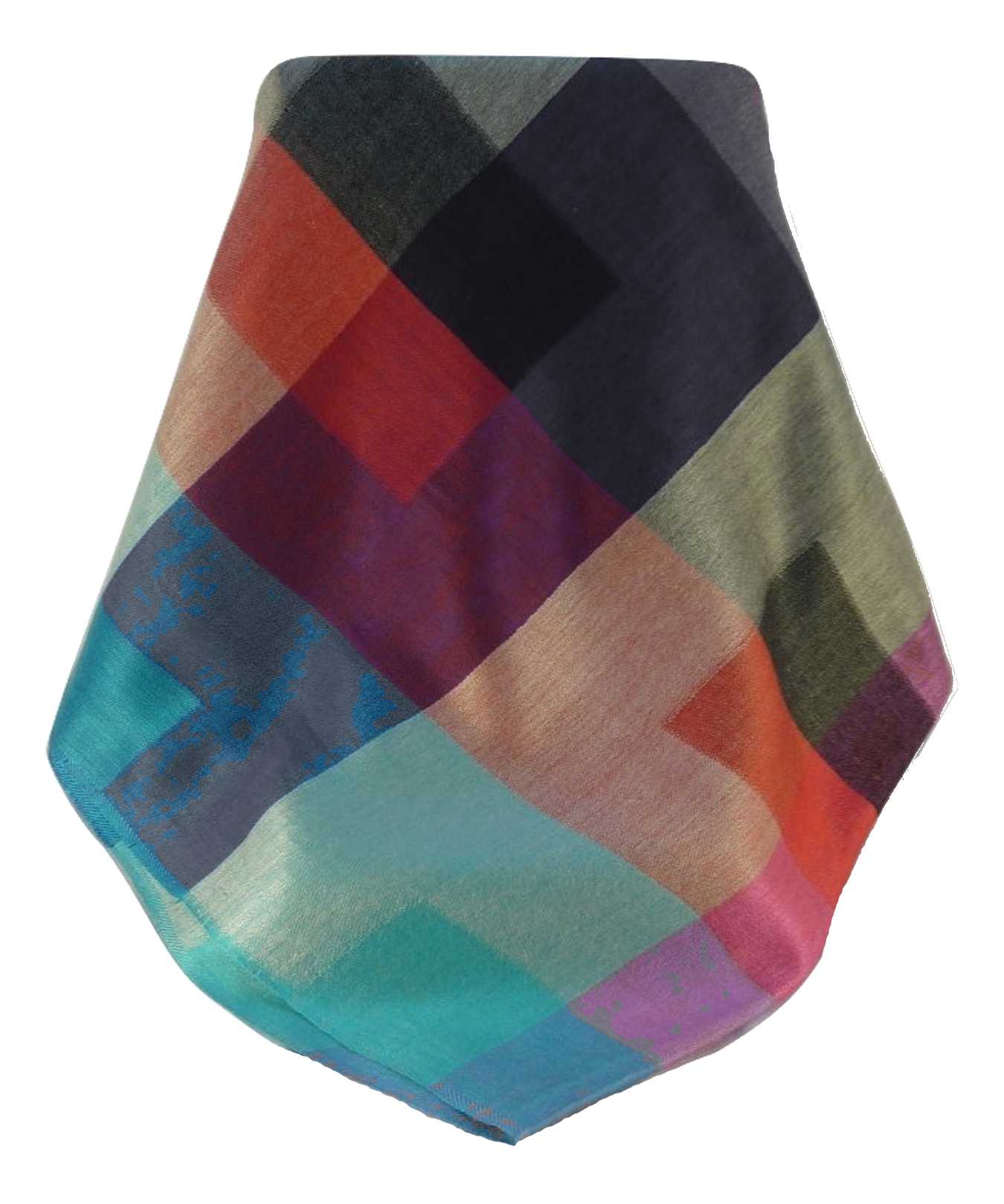 Premium Silk Contemporary Stole 9379 GIFT BOX WRAPPED by Pashmina & Silk