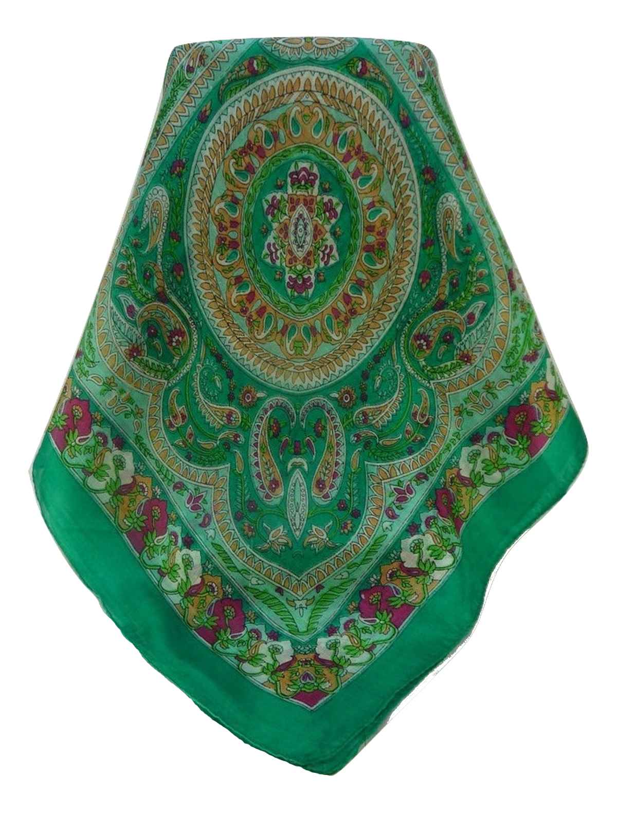 Echarpe Traditional Soie de Mûrier Kuldeep Jade