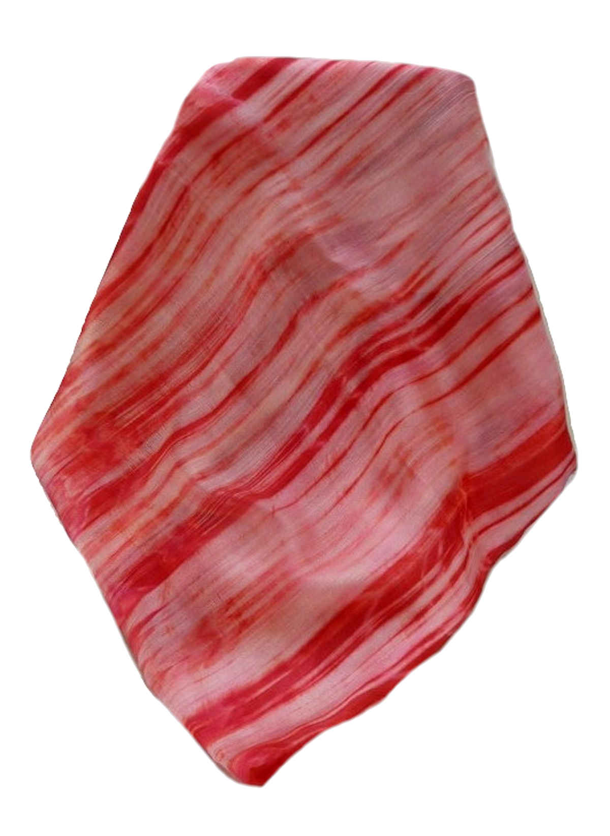 Vietnamese Pure Silk Long Scarf Lai-Chau Rose by Pashmina & Silk