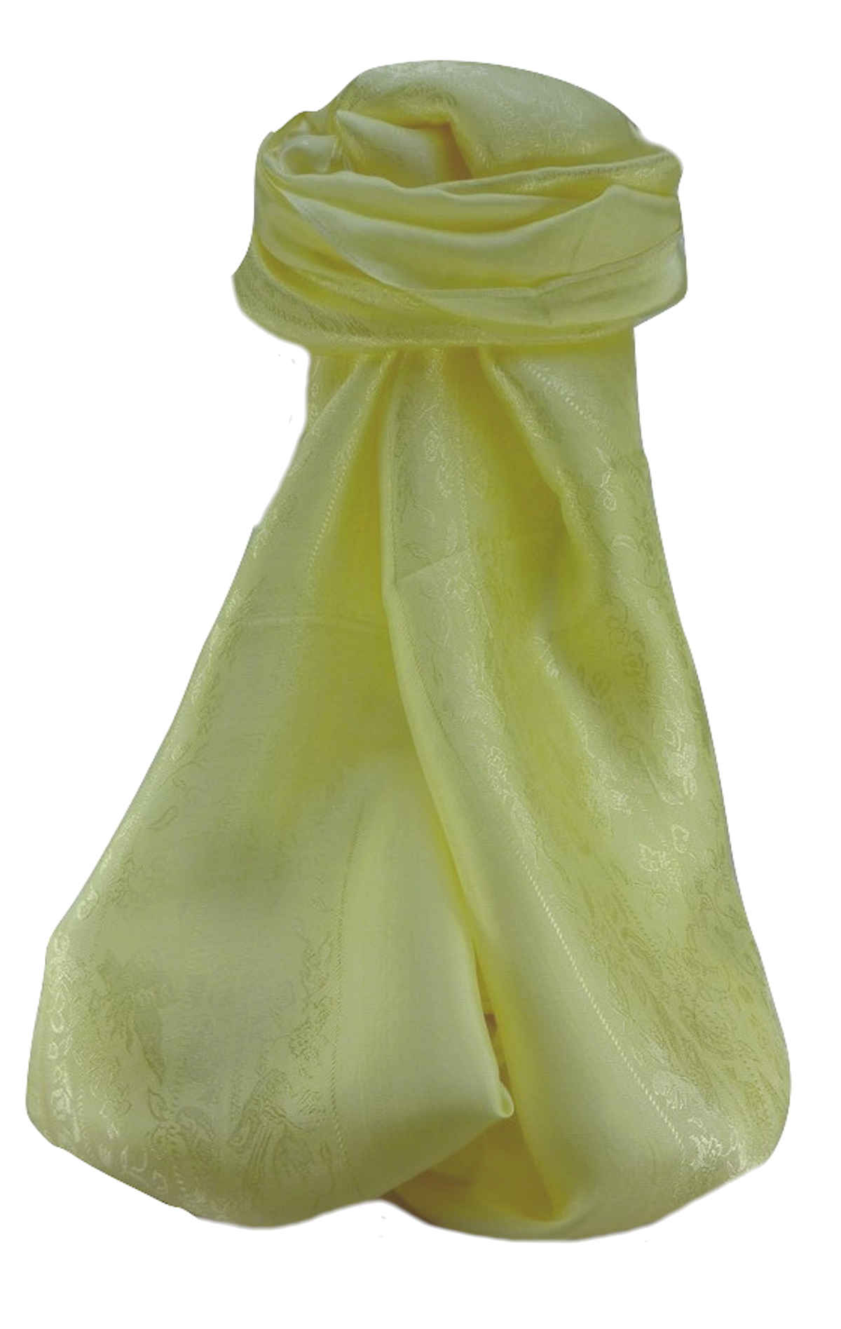 Sciarpa di Seta Reversible Vietnam Hoi-An Fai-Fo Primrose