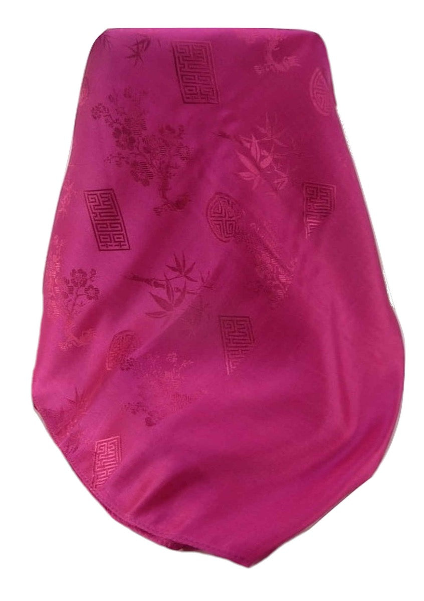 Sciarpa di Seta Reversible Vietnam Hoi-An Quang-Nam Cherry