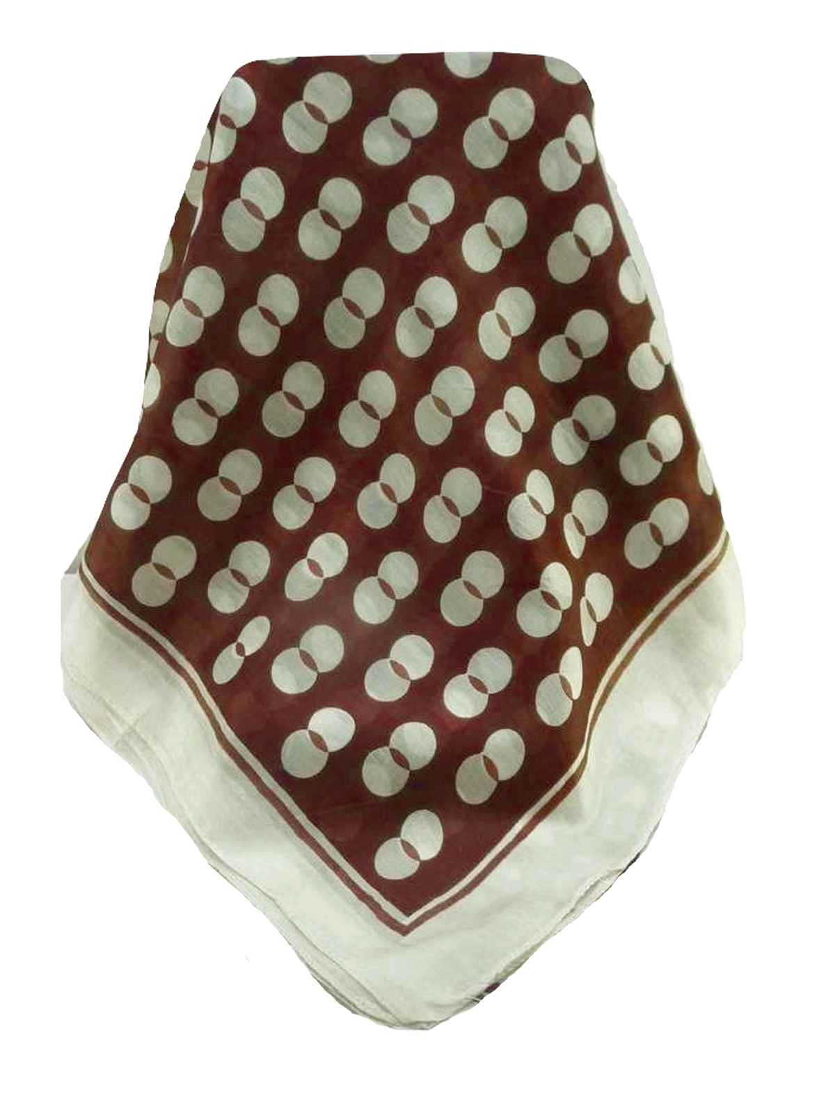 Mulberry Silk Contemporary Long Scarf Geometric G147 by Pashmina & Silk