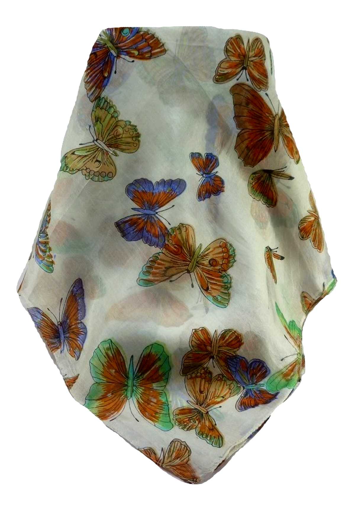 P&S Sciarpa Longa Contemporary Seta di Gelso Floral F243