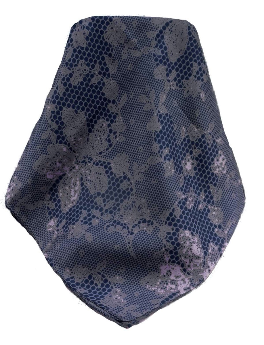 Contemporary Square Silk Scarf 2539 GIFT BOX WRAPPED by Pashmina & Silk