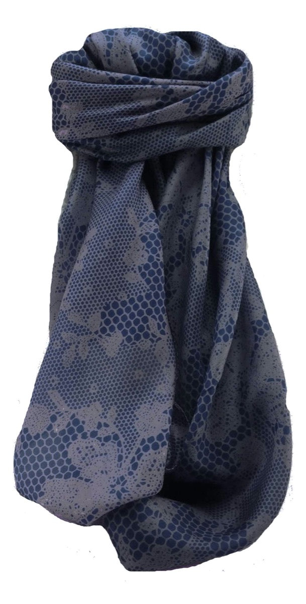 Contemporary Square Silk Scarf 2539 GIFT BOX WRAPPED by Pashmina & Silk