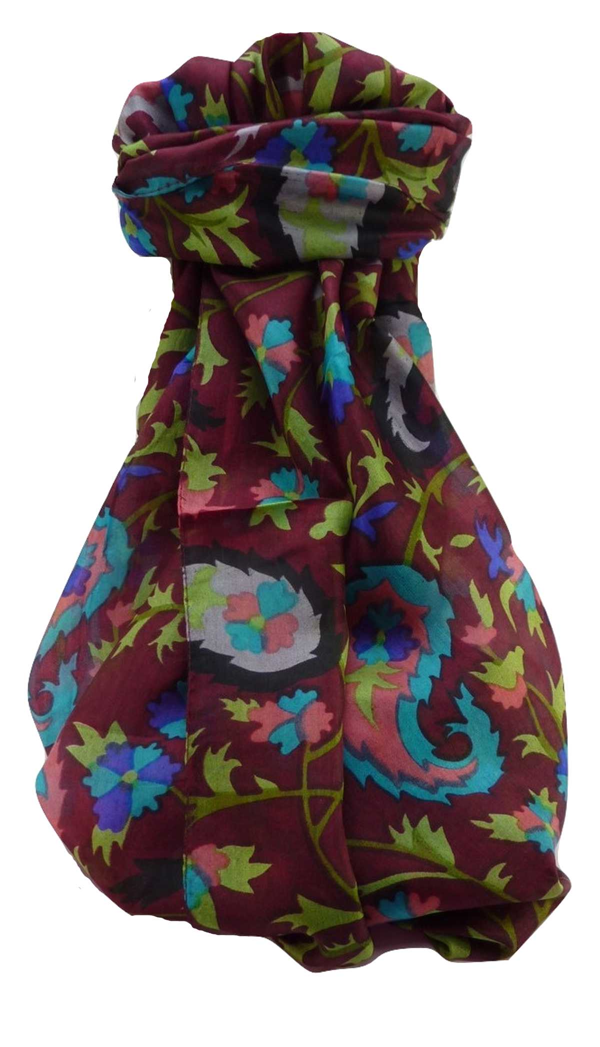 P&S Sciarpa Longa Contemporary Seta di Gelso Floral F250