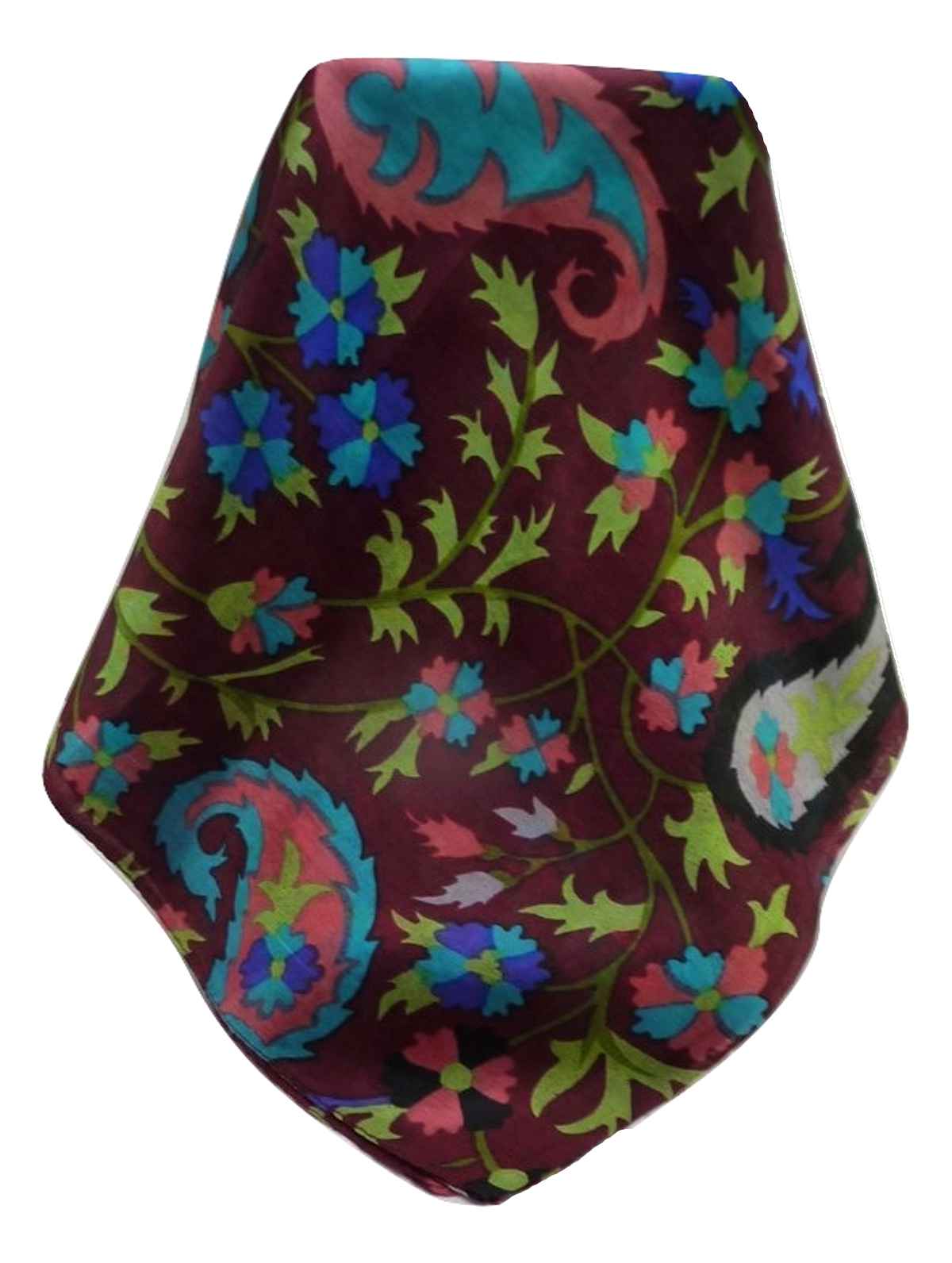 P&S Sciarpa Longa Contemporary Seta di Gelso Floral F250